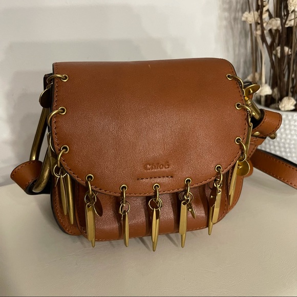 !SOLD! Authentic Chloe Hudson Mini Charm Shoulder Bag 2015 ! - Picture 3 of 14